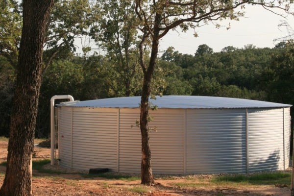Large Water Tank on a New Mexican Ranch