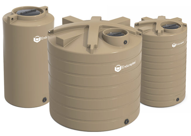 Enduraplas 340 gallon water tank